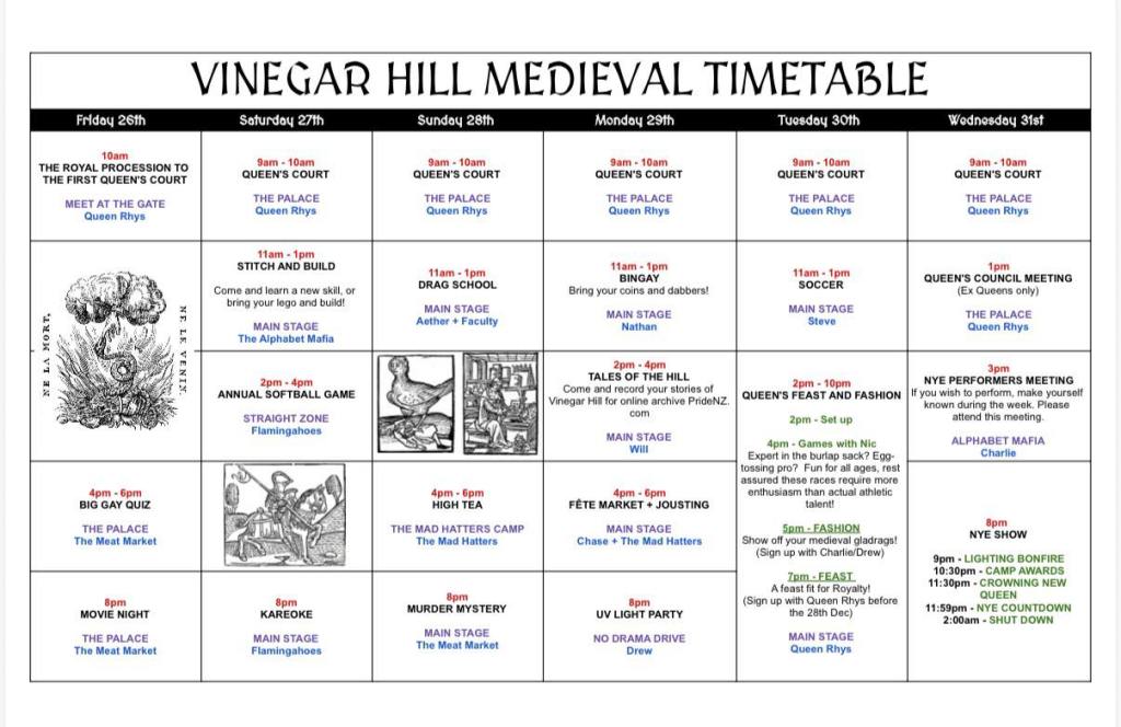 2025 timetable updated